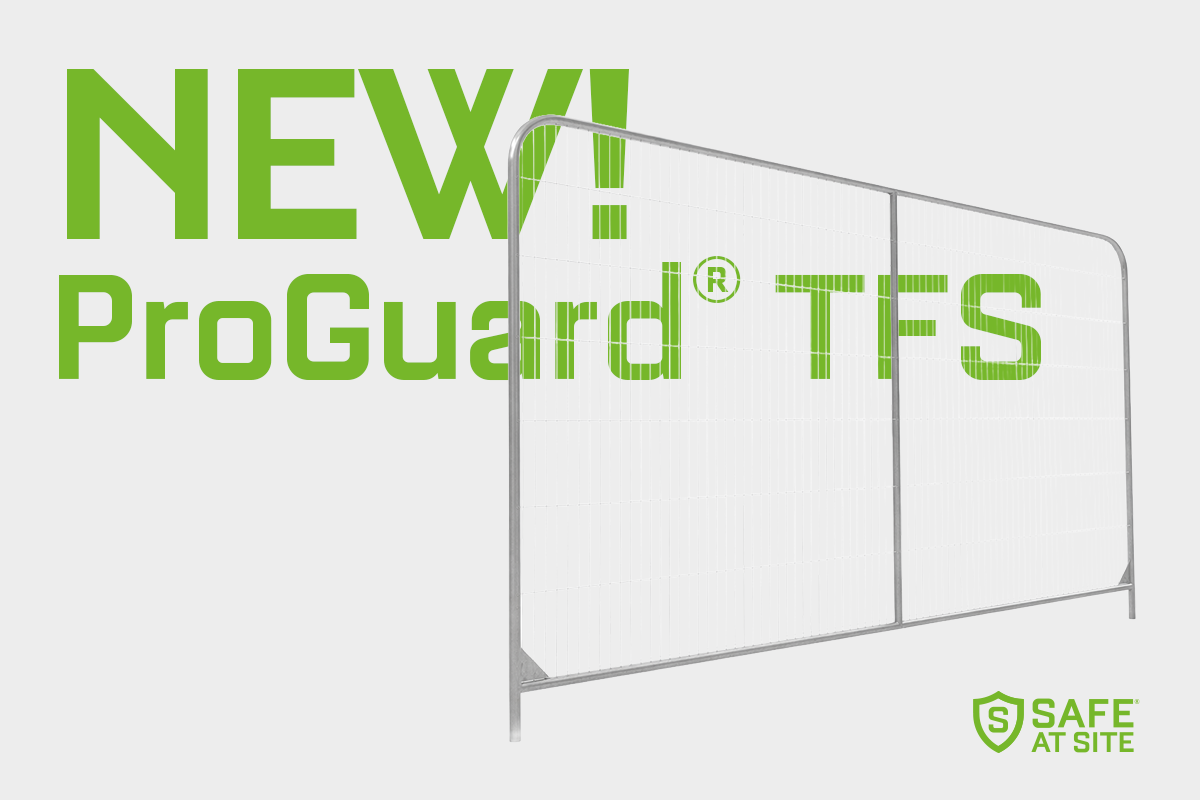 ProGuard® TFS (temporary fence system) byggstaket